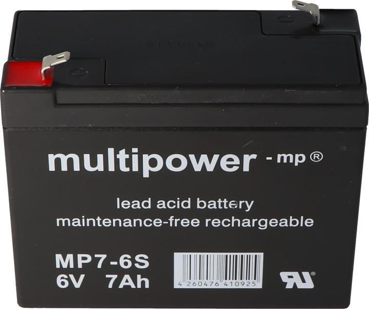 Produktbild Multipower Akku MP7-6S, WP7-6S (6 V, 7 Ah)