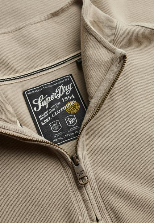 Image du produit Superdry Pull côtelé à col zippé (L)