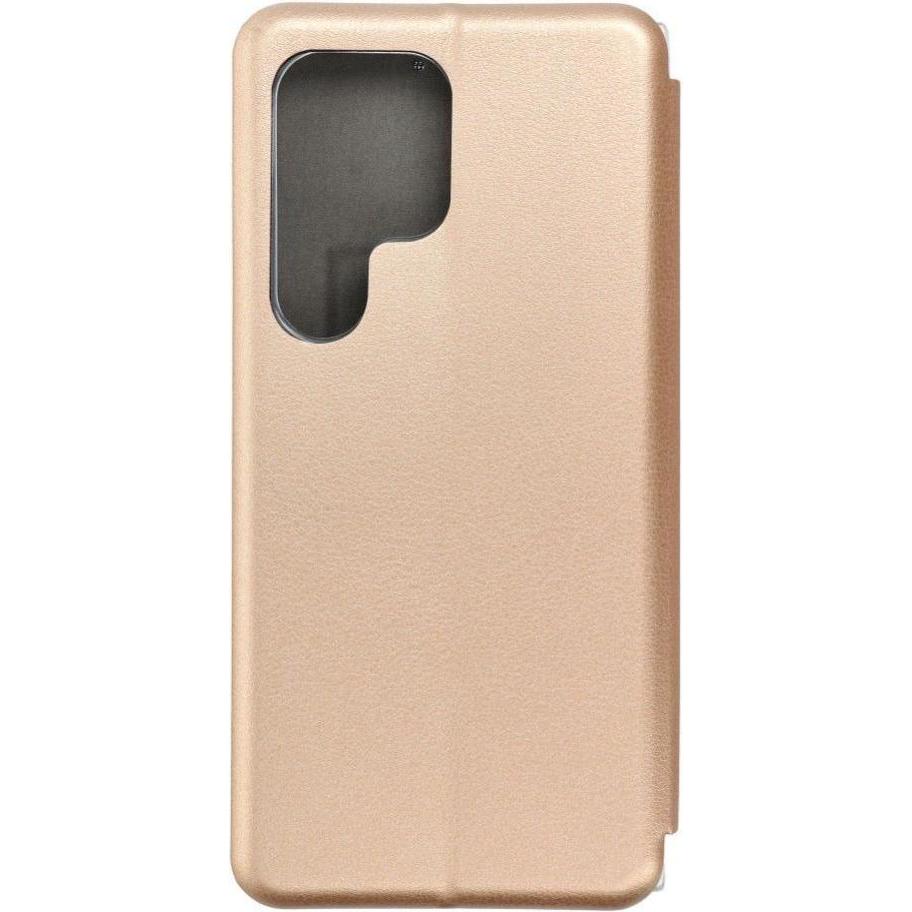 NoName Book case OEM ELEGANCE book case for SAMSUNG S24 Ultra gold (Samsung Galaxy S24 Ultra), Cover smartphone, Oro