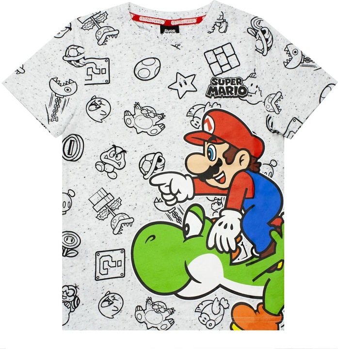 Immagine prodotto Super Maglietta Yoshi Marl da ragazzo (140)