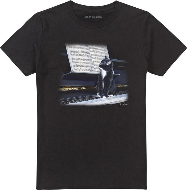 Produktbild Wildlife Kitten On The Keys TShirt (M)