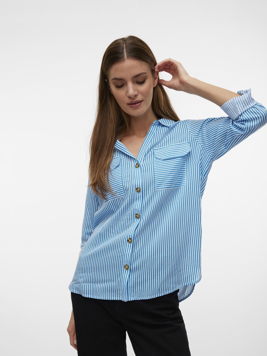 Image du produit Vero Moda Vmbumpy L/S Shirt New Wvn Ga Noos (XL)
