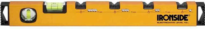 Actual product image Ironside Electrician's spirit level 43cm 43cm, 2 vials, aluminium (43 cm)