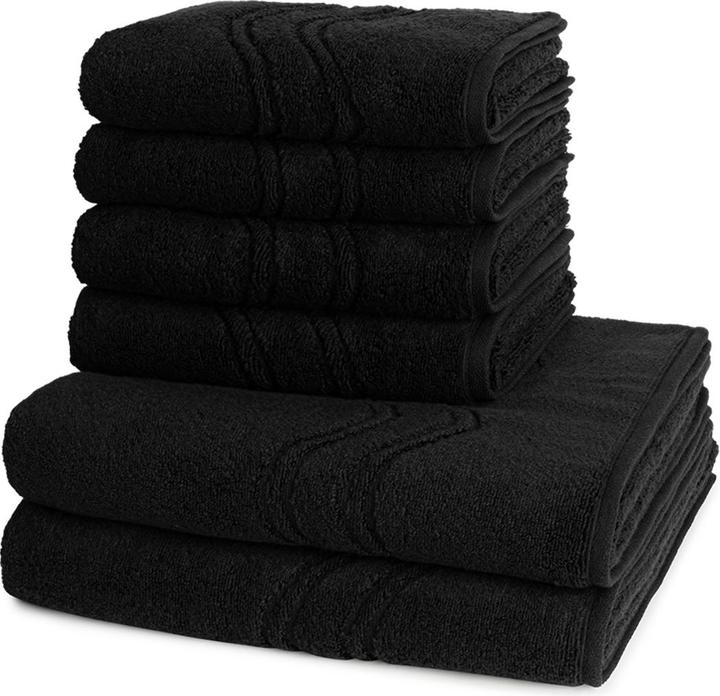 Ross Cashmere feeling 4 X Handtuch 2 X Duschtuch - im Set (50 x 100 cm, 75 x 140 cm)