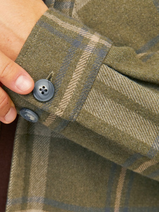 Image du produit Jack & Jones Jprraymond Melange Check Ls Overshirt Sn (L)