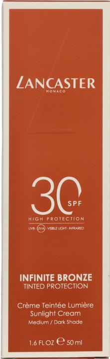 Actual product image Lancaster Infinite Bronze Tinted Medium Dark (SPF 30, 50 ml)