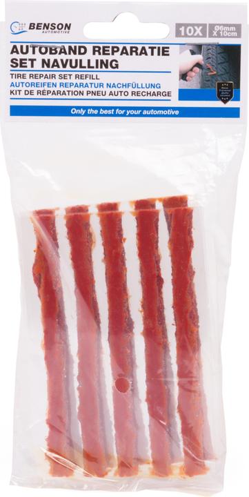 Produktbild Benson Autoreifen Reparatursatz Nachfüllung 10 Streifen x 10 cm