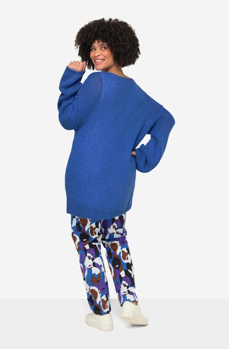 Produktbild Angel of Style Pullover, oversized, Ballonärmel, V-Ausschnitt. (44)