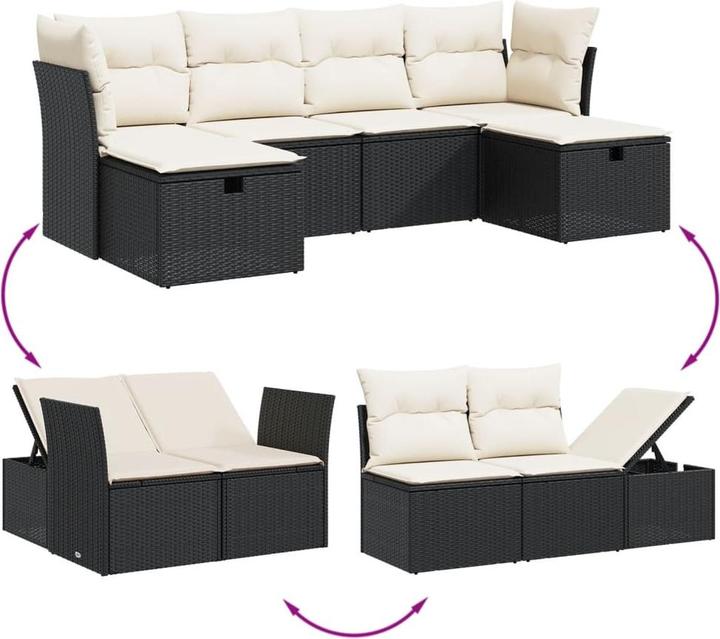 Produktbild vidaXL Garten Sofagarnitur