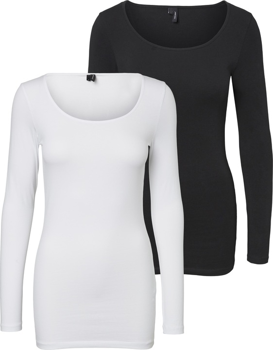 Immagine prodotto Vero Moda Camicetta a maniche lunghe 2-Pack (L)