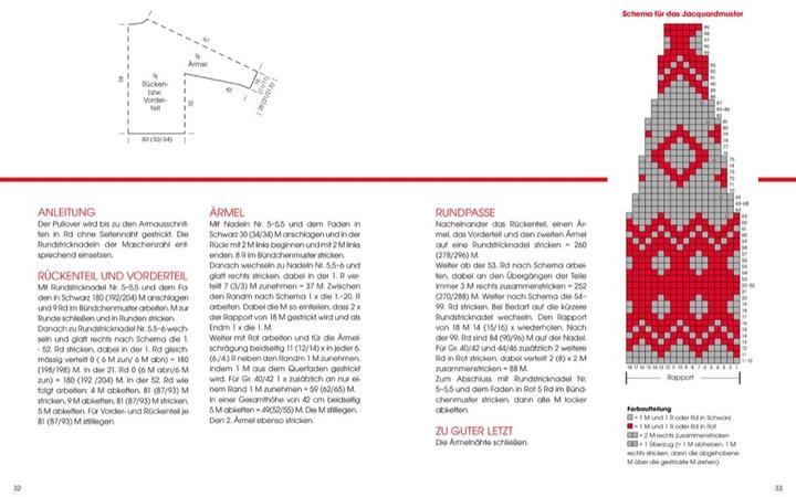 Actual product image Pullover mit Rundpassen stricken (German, Rebecca Trade, 2022)