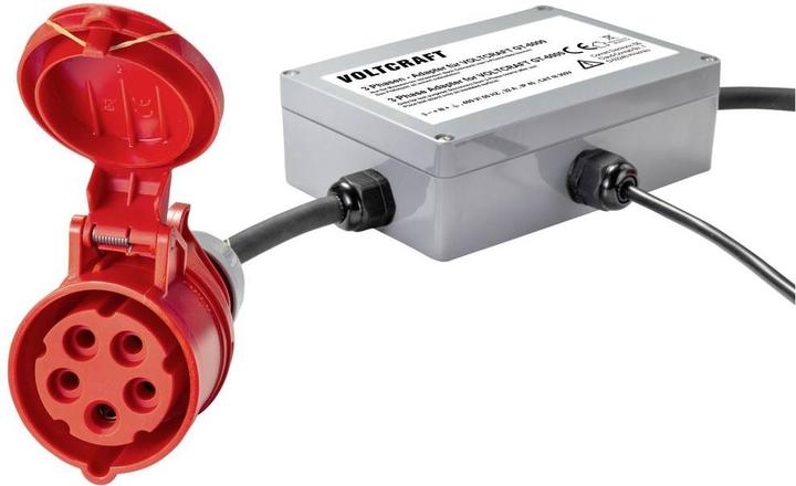 Actual product image Voltcraft VC GT 6001 32A Adapter plug measuring adapter 3-phase CEE 32 A 1 pc.