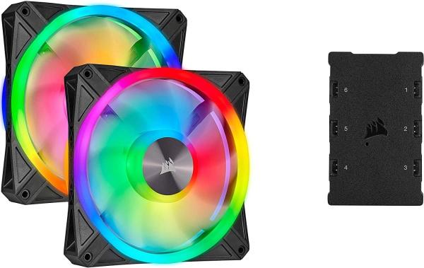 Actual product image Corsair iCUE QL140 RGB (140 mm, 2x)