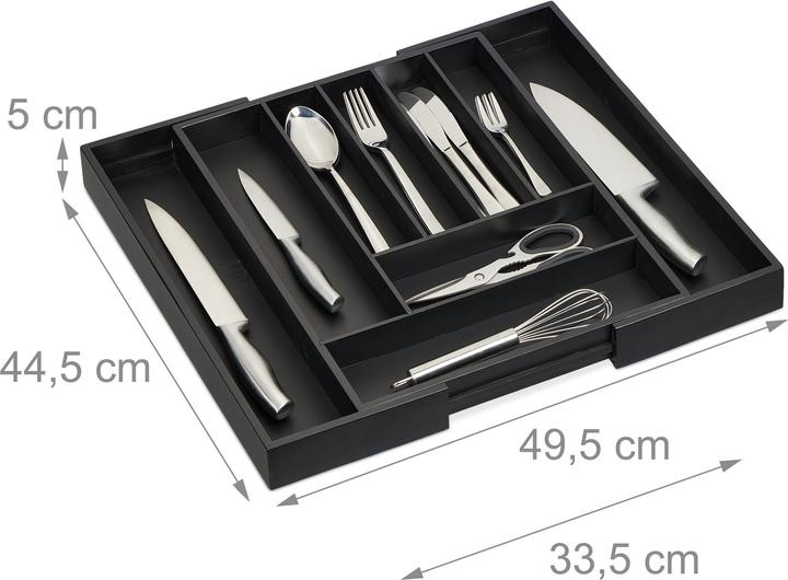 Produktbild Relaxdays Besteckkasten