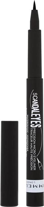Actual product image Rimmel London Rimmel ScandalEyes Micro Eyeliner 1.1ml - 001 Black (231f20)
