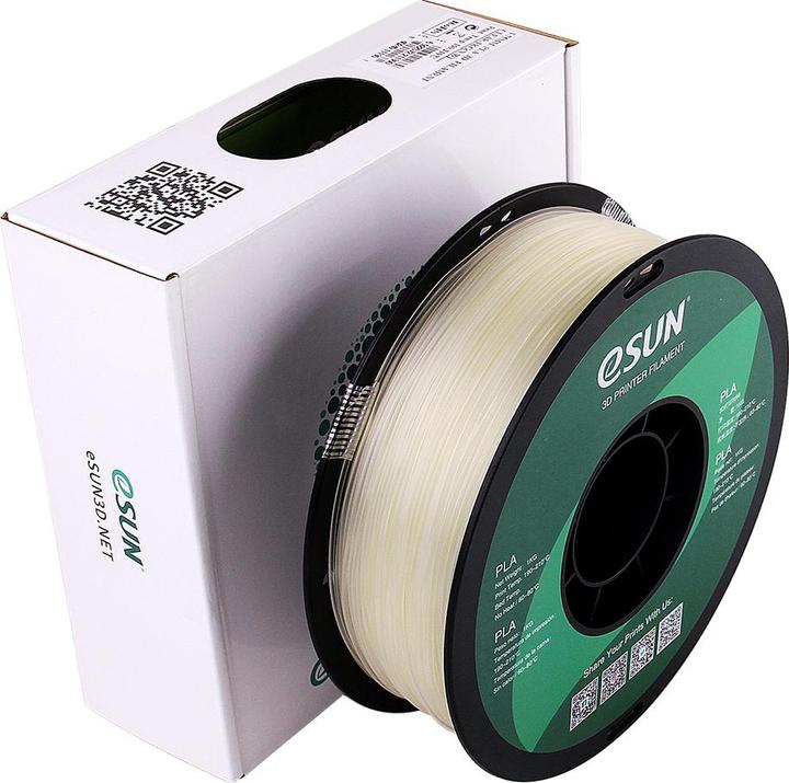 Produktbild eSUN PLA Transparent (PLA, 1.75 mm, 1000 g, Transparent)