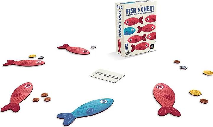 Produktbild Gigamic Fish Cheat f (Französisch, 4 - 10 Spieler)