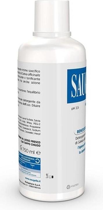 Produktbild Saugella Dermoliquid Daily Intimate Hygiene Detergent with Salvia Officinalis 750ml (750 ml, Intimwaschlotion)