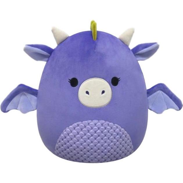 Jazwares Squishmallows - Plüschfigur - Fanny der dunkel violette Drache - ca. 30 cm (30 cm)