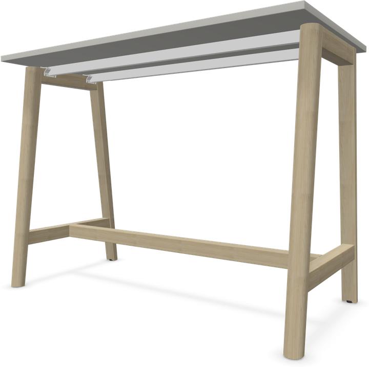 Actual product image Narbutas Nova Wood high table (140 x 70 x 105 cm)