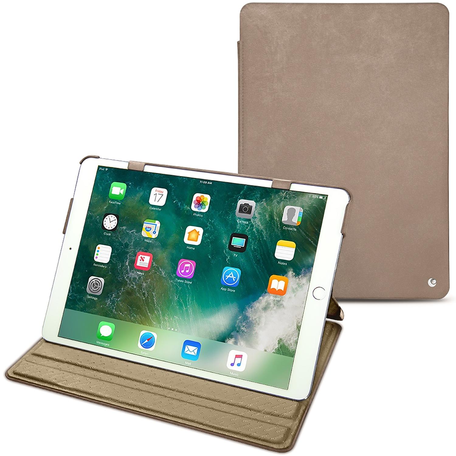 Noreve Lederschutzhülle horizontal (iPad Air 2019 (3. Gen)), Tablet Hülle, Beige