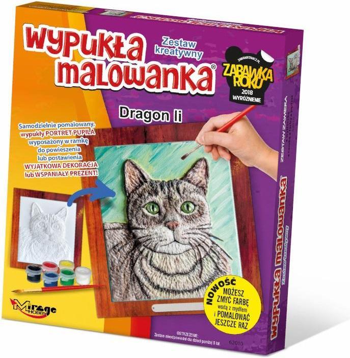 Produktbild Mirage Konvexe Ausmalseite - Dragon Li Cat