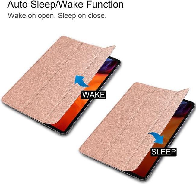 Produktbild MU Classic Dreifach faltbare Leder Hülle (Apple iPad Pro 12.9 2021, Apple iPad Pro 12.9 2022)