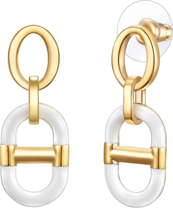 Image du produit Lulu & Jane Boucles d'oreilles femmes en métal - 35172 (Alliage métallique, Émail)