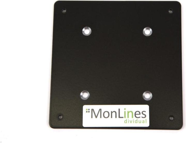 Actual product image MonLines V066 VESA adapter for Samsung C27HG70 LC32HG70