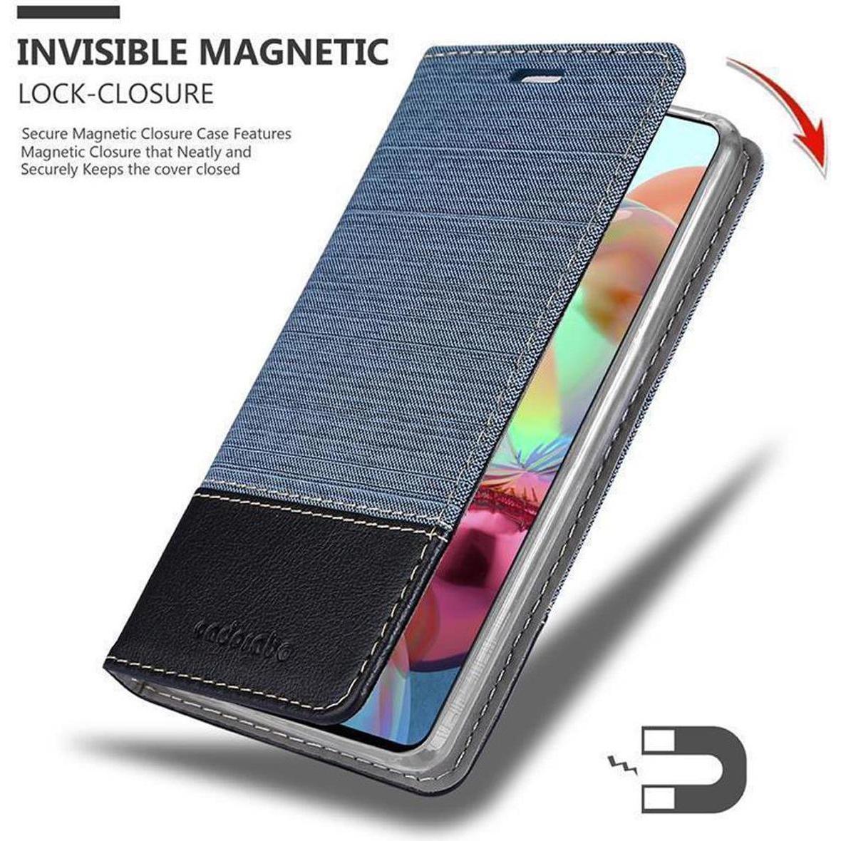 Thumbnail - Cadorabo Book Jeans Optik Cover (Samsung Galaxy A71 5G), Smartphone Hülle, Blau