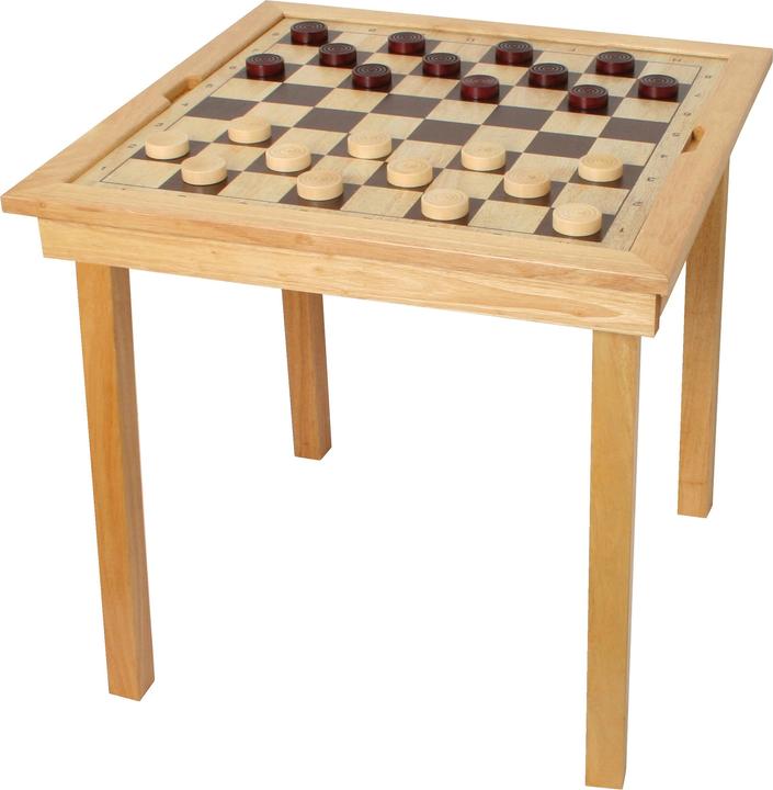 Actual product image Bartl Game Table Chess, Checkers & Ludo