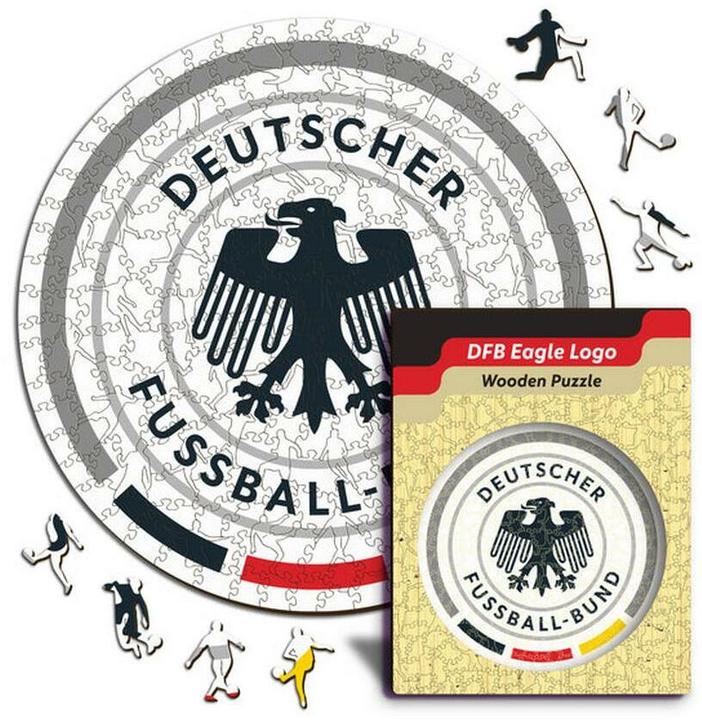 Image du produit Iconic Équipe nationale allemande de football - Logo - Puzzle en bois Taille S (150 Pièces) (150 pièces)