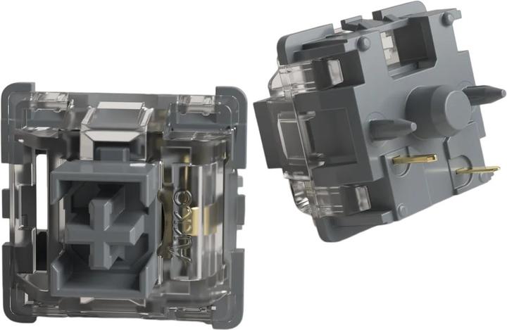 Image du produit Akko Commutateurs V3 Pro Silver, mécaniques, 5 broches, linéaires, MX-Stem, 40g - 45 pièces