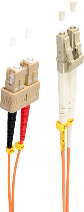 Actual product image Shiverpeaks ®-BASIC-S--Duplex patch cable LC/SC 50/125µ, OM2, 3.0m (3 m)