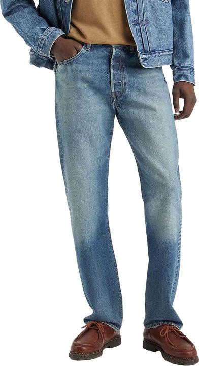 Actual product image Levis Mens 501 Original Help Me Out Circular Recycled Jeans (40)