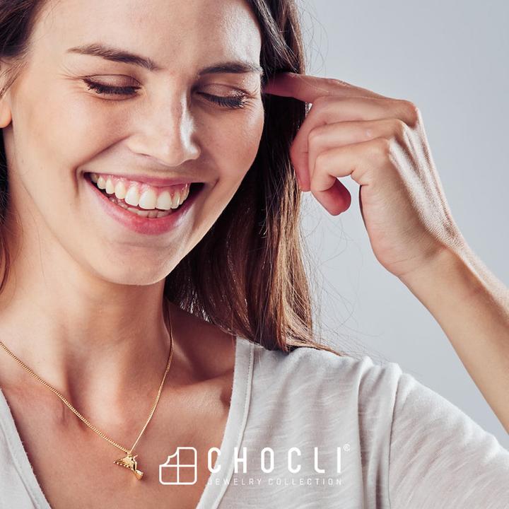 Image du produit MTM Collier Humming Bird (Laiton, Or 18k, 43 cm)