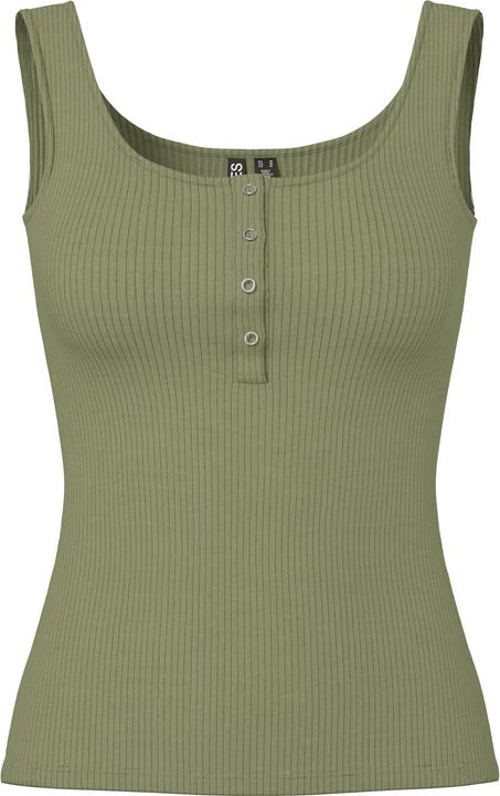 Produktbild Pieces Geripptes Baumwoll Oberteil (M)