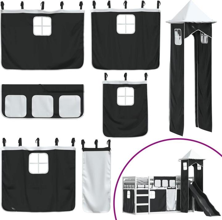 Produktbild vidaXL Etagenbett (80 x 200 cm)