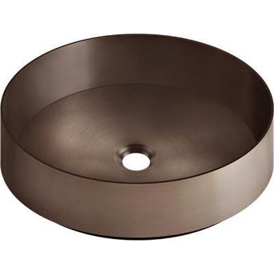 Gessi, Waschbecken, 316, Aufsatzbecken, rund, Edelstahl 400mm, 54601 (580 mm, 580 mm)