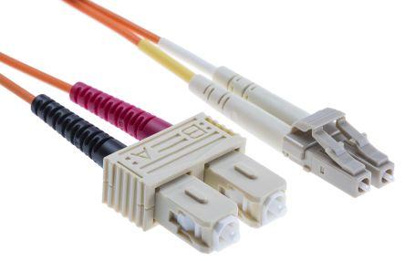 Produktbild RS PRO Patchkabel 62,5/125 LC-SC DX 2 (CAT6, 0.32 m)