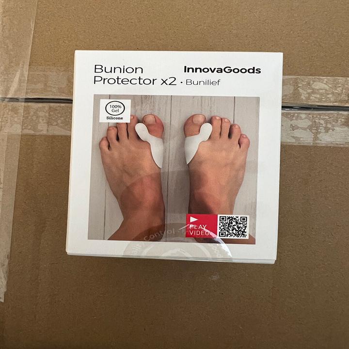Produktbild InnovaGoods Silikonpolster für Hühneraugen Bunilief Packung mit 2 Einheiten (Druckentlastung)