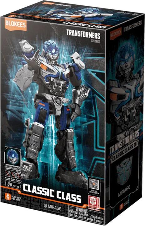 Produktbild Blokees Transformers Plastic Model Classic Class 06 Mirage 25 cm