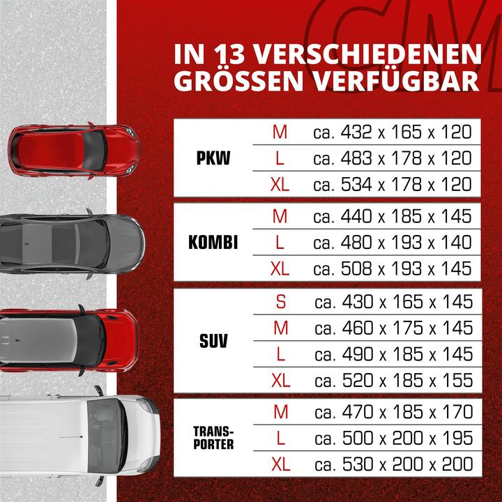 Immagine prodotto Walser Autoplane All Weather Plus, copertura auto SUV taglia S Grigio