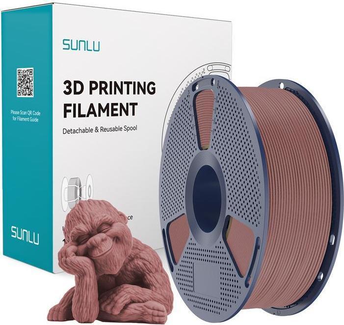 Actual product image Sunlu Sunlu-Holzfilament (Kirsche) (PLA, 1000 g)