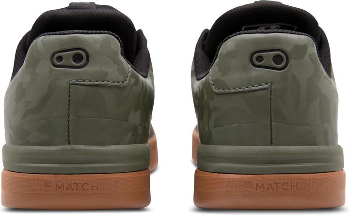 Actual product image Crankbrothers Stamp shoe, Lace, Camo Limited Collection, camo green/black/gum, 46.5 (EU) | 12.5 (U (46.5)