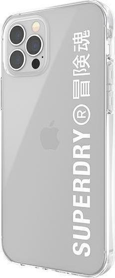 Actual product image Superdry Clear Case transparent cover with logo print (Apple iPhone 12 Pro Max)
