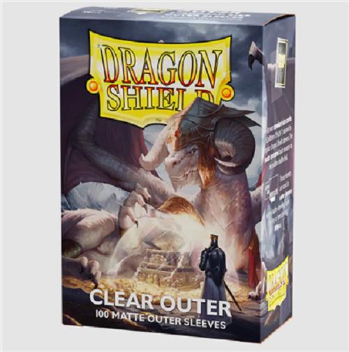 Actual product image Arcane Tinman Outer Sleeves Dragon Shield Matte (x100)
