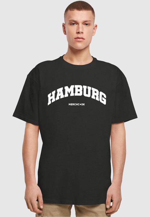 Produktbild Merchcode Hamburg Wording - Heavy Oversize Tee - 112991 (3XL)