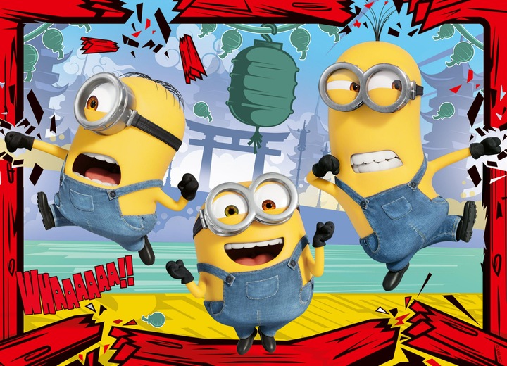 Actual product image Ravensburger 4 100 Piece Puzzle - Minions (100 pieces)