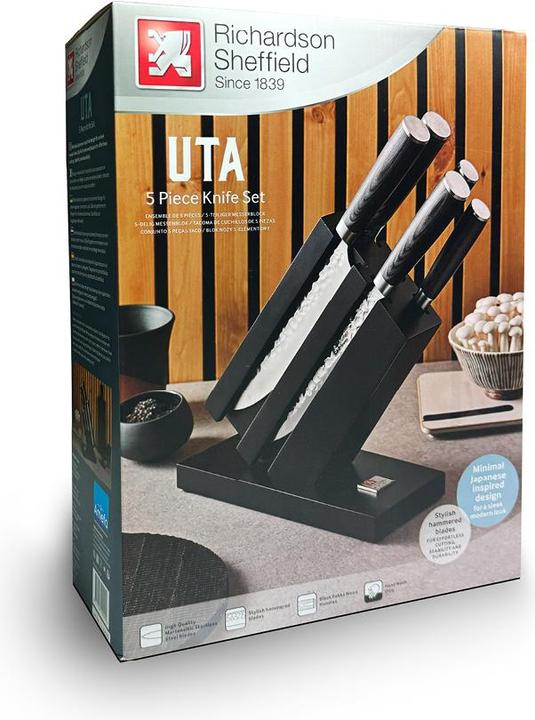 Produktbild Richardson Sheffield UTA Messerblock 5-teilig